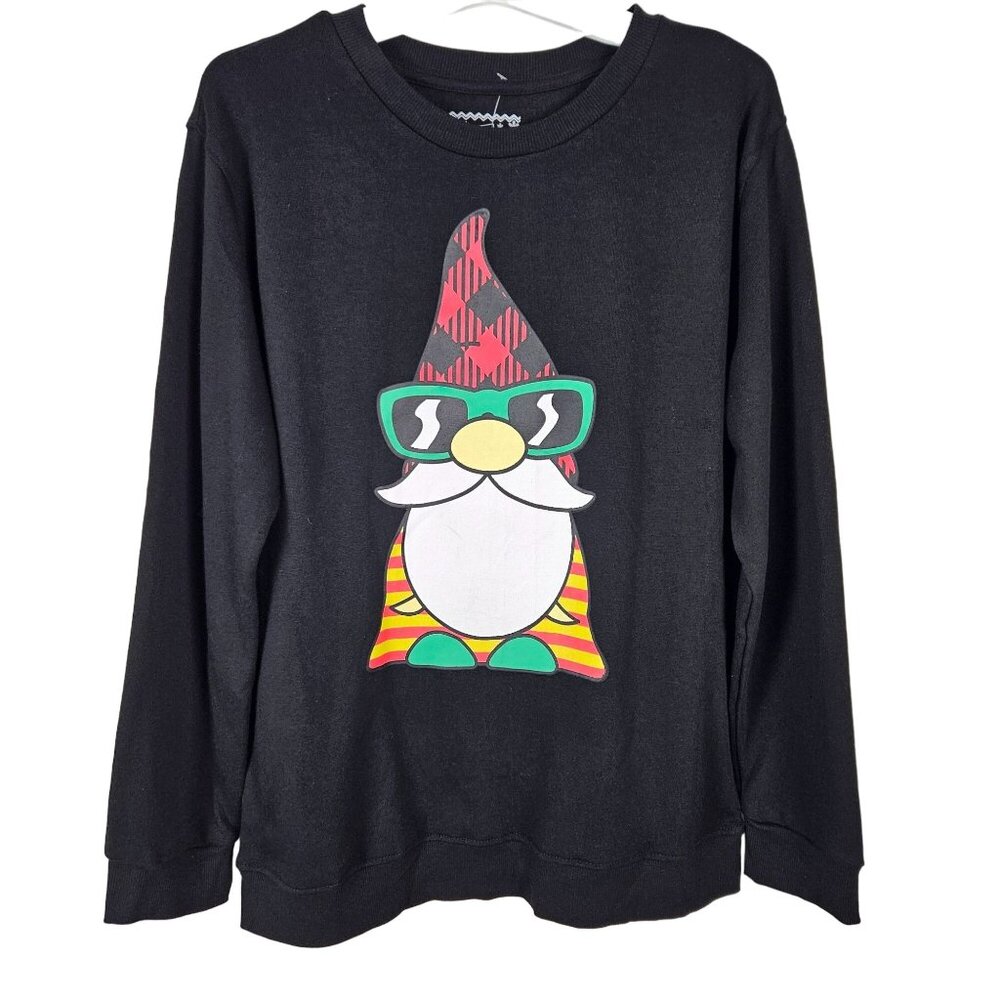 Well Worn Holiday Gnome Unisex Kids Sweater Size XL Holiday Christmas Festive